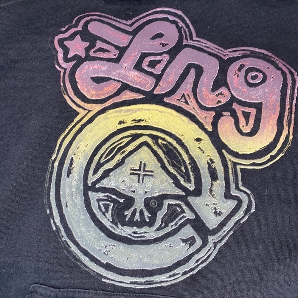 TOM SANDAVOL black sweatshirt size large - Picture 8 of 9
